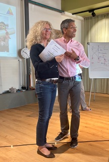 Susanne Zuur mit Dr. Michael Treina